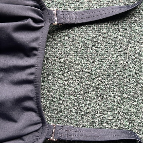 CAROL WIOR / animal print and black swimsuit / 18W - Picture 6 of 11